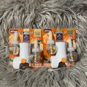 2-🆕Glade Pumpkin & Ginger Scented Oil Refills